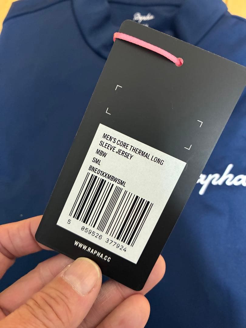 【試着のみ】Rapha メンズ コア サーマル ロングスリーブ ジャージ S