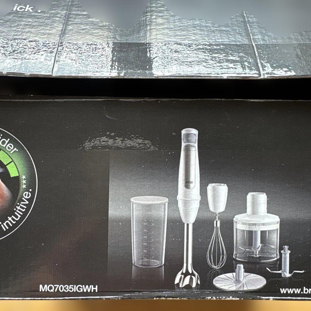 Braun マルチクイック7 ハンドブレンダー MQ7035IGWH