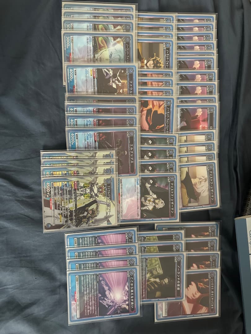 ユニオンアリーナ 青 ファウルバウト　奪還のロゼ デッキ パーツ付き