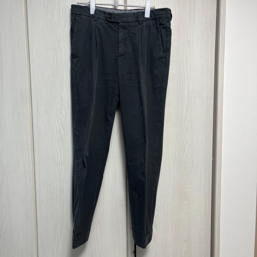 R*C様 ブルネロクチネリ44サイズパンツボトムスグレーコットンスラックス