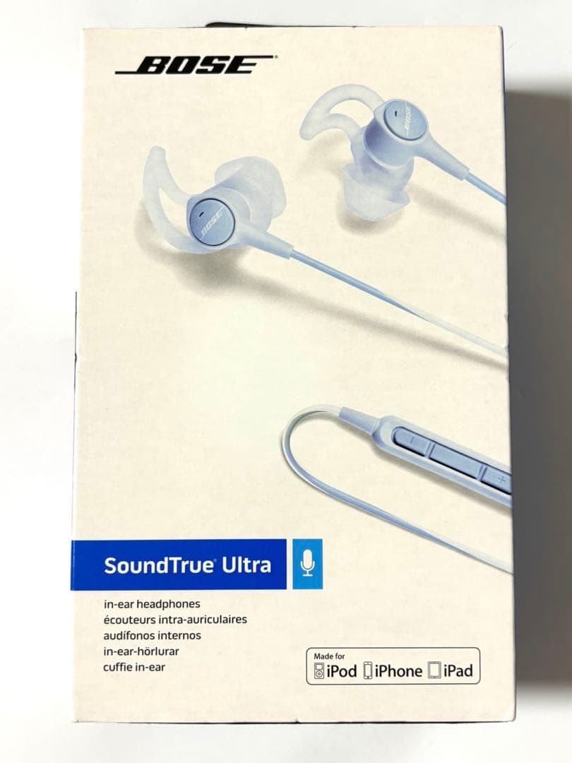 【廃盤品】BOSE SoundTrue Ultra イヤホン 有線 ホワイト