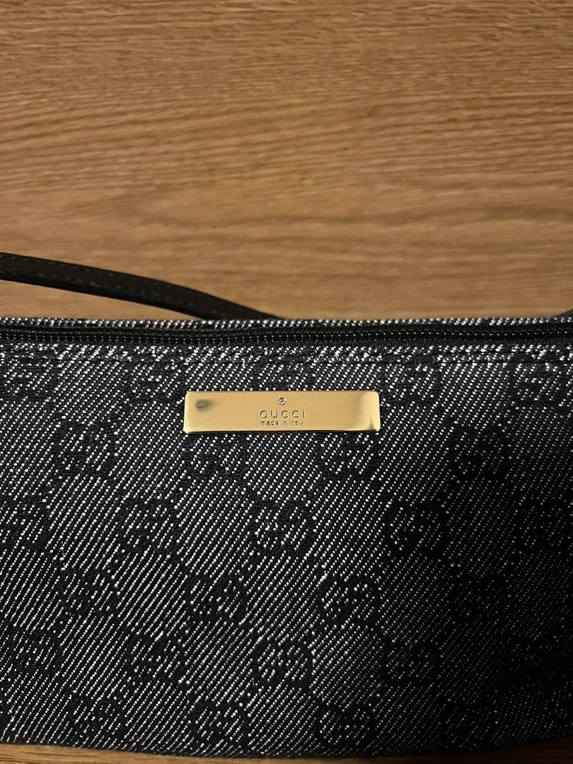 【美品】GUCCI ミニハンドバッグ ブラック