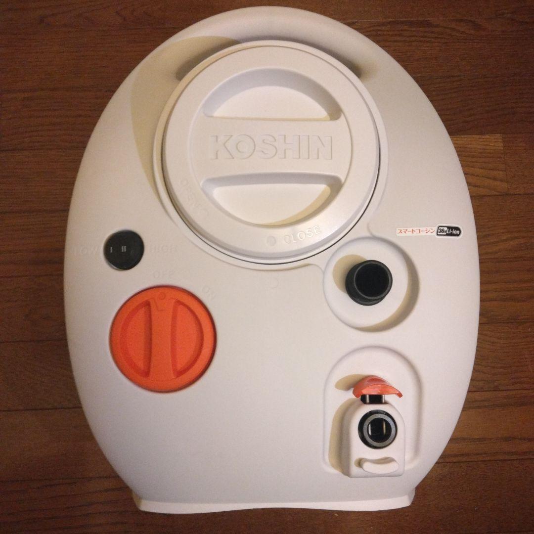 【美品】工進　KOSHIN SJC-3625 高圧洗浄機　バッテリー付き