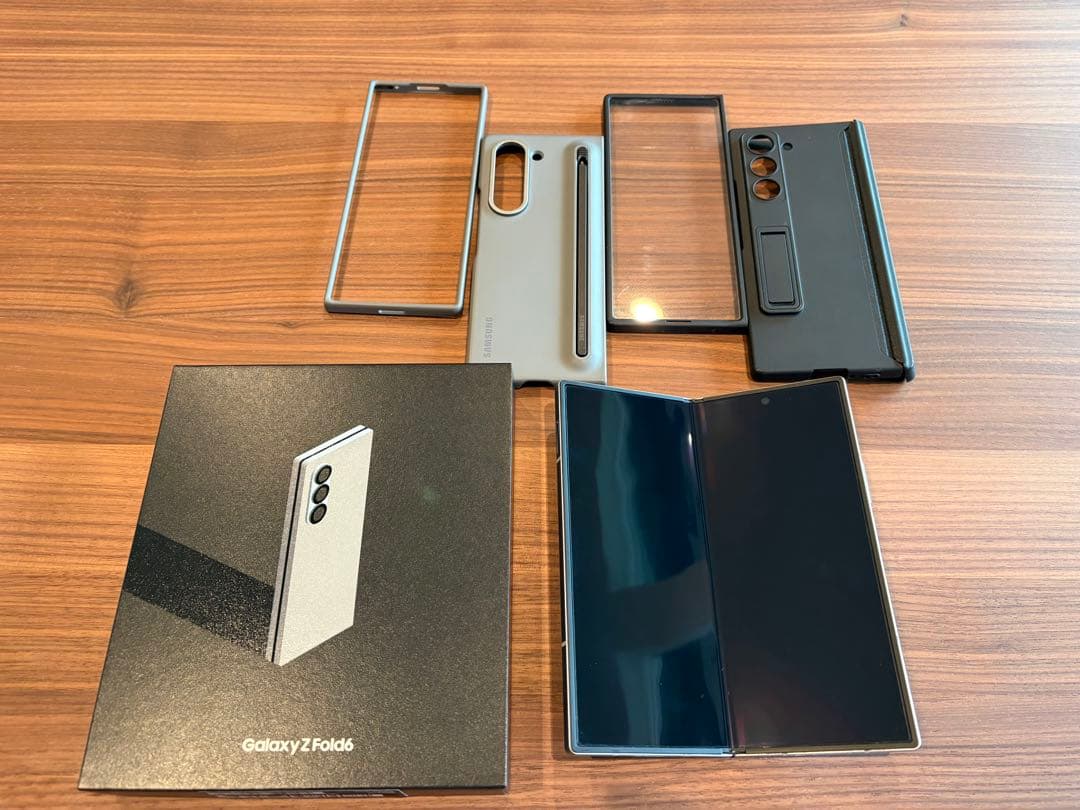 ★再値下げ【純正カバー付き】galaxy z fold 6 512gb