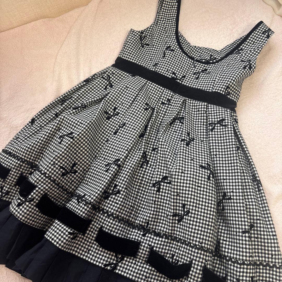 Angelic Pretty 千鳥柄 jsk ジャンスカ