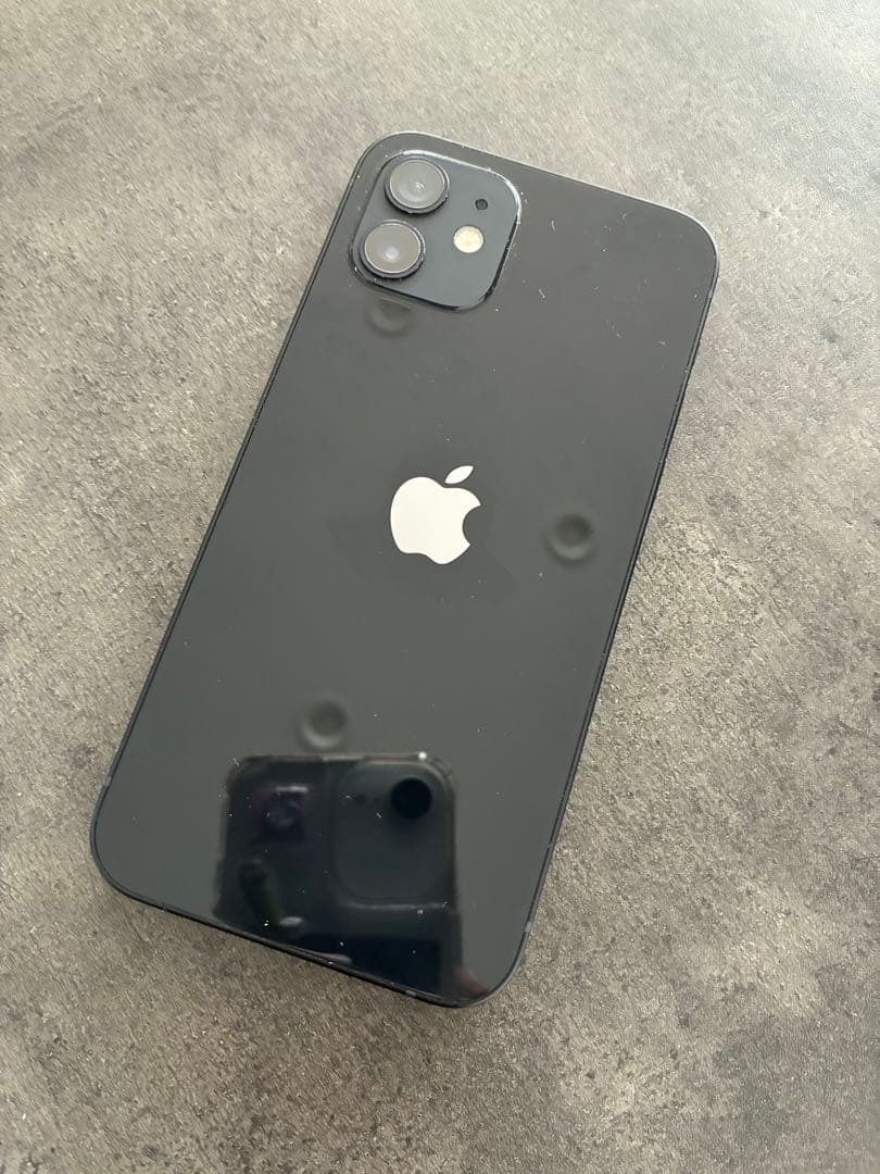 Apple iPhone 12 ブラック 64GB バッテリー残量77%