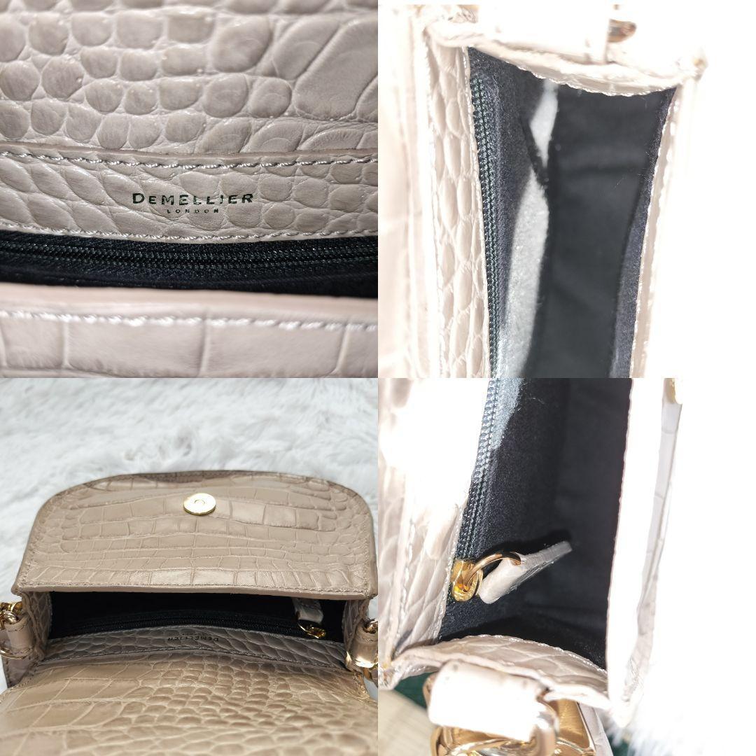 C*C様 美品✨保存袋付き✨DEMELLIER ミニヴェニス　ショルダーバッグ
