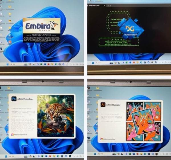 SZ6 刺繍プロ11 ミシンPC ブラザー ジャノメ juki アップグレード