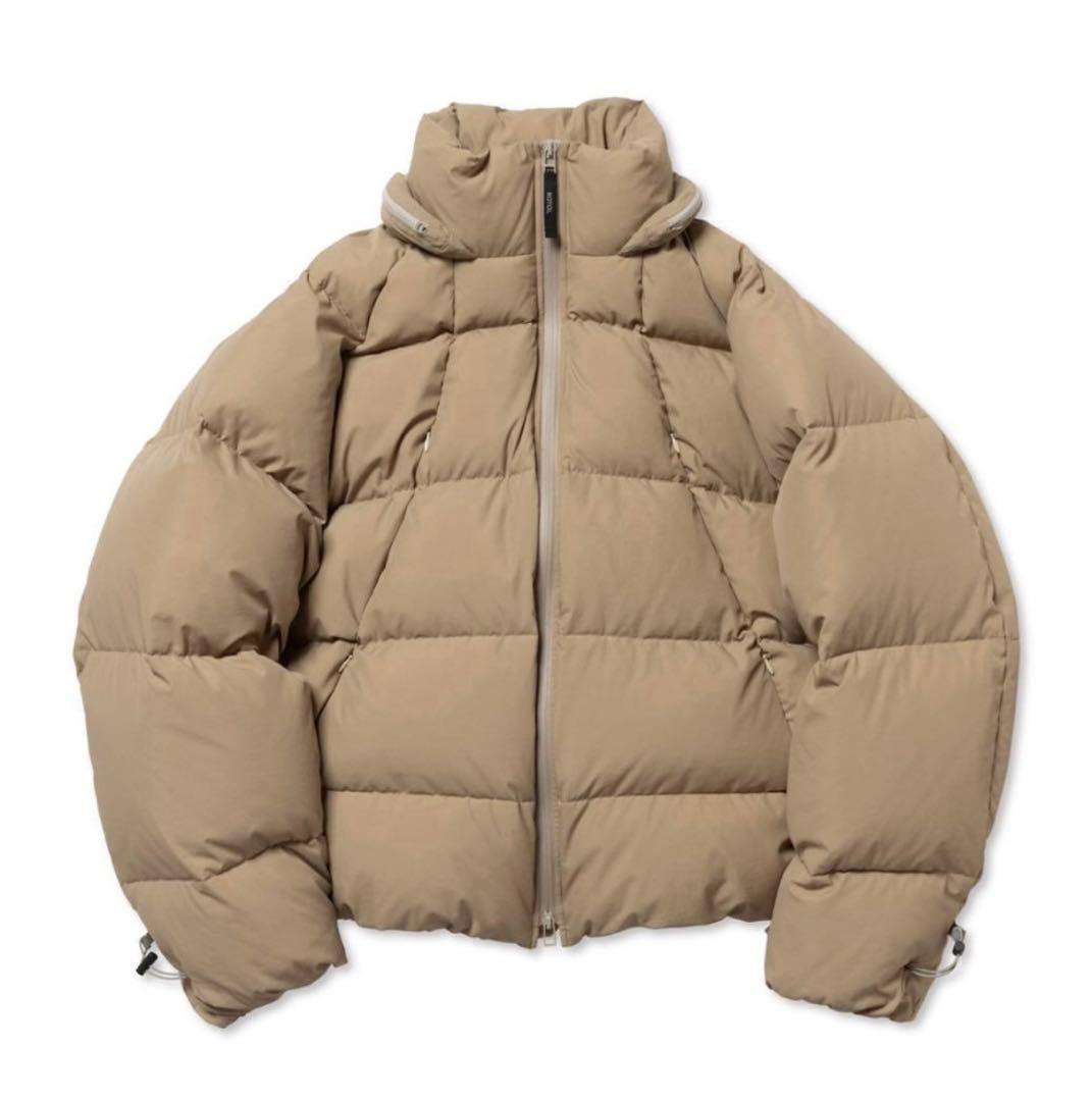 ROTOL curvy down jacket サンドベージュ サイズ3