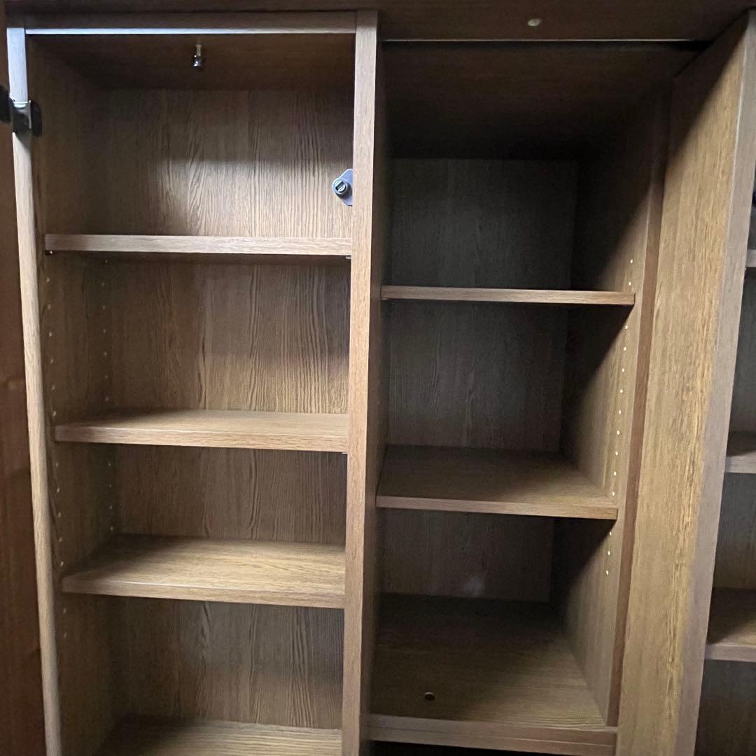 スライド式　本棚　書棚