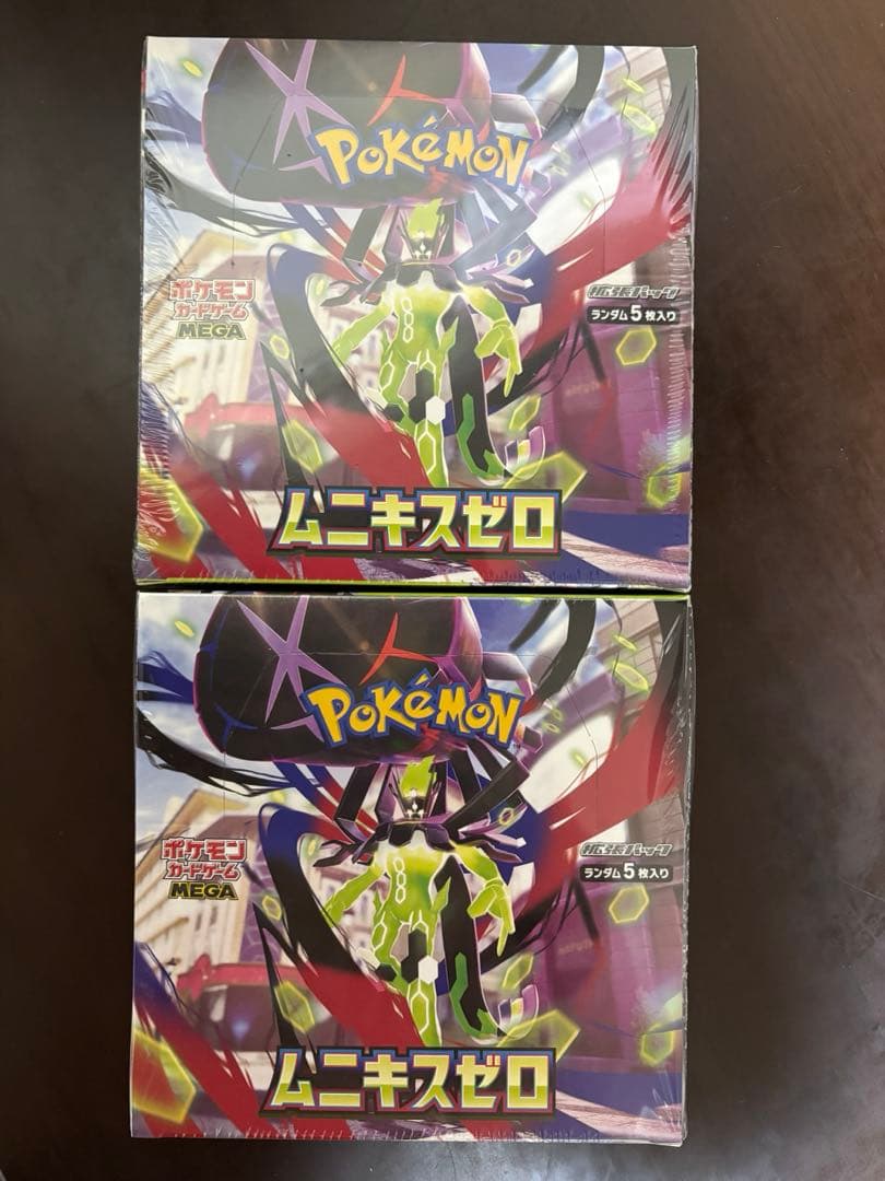 ポケモンカード ムニキスゼロ 2BOX シュリンクつき 新品未開封