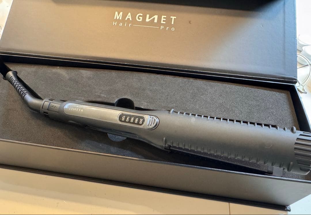 美品 マグネットヘアプロ ストレートアイロン HCS-G03DG