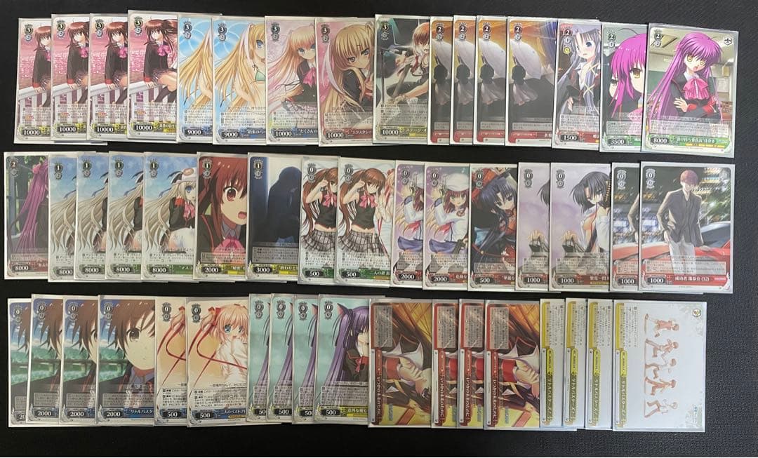 ヴァイスシュヴァルツ リトルバスターズ リトバス 枝電源 デッキ