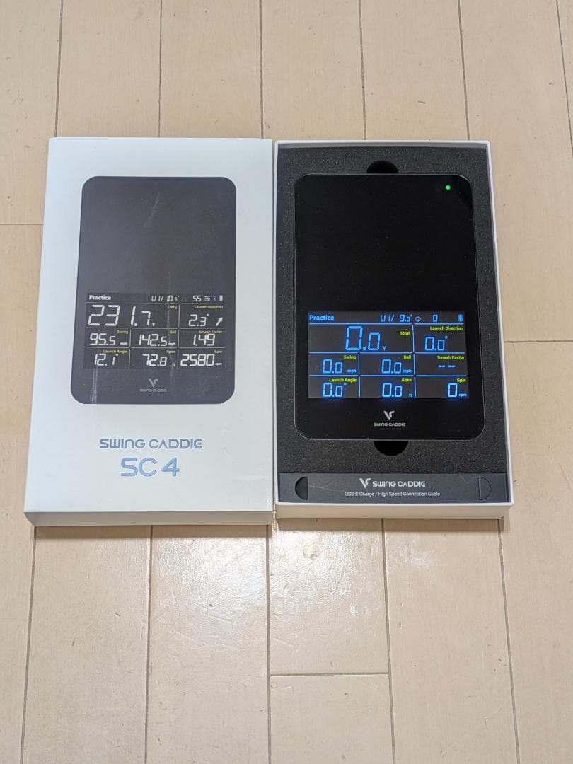 ボイスキャディ SC4 Swing Caddie 弾道測定器