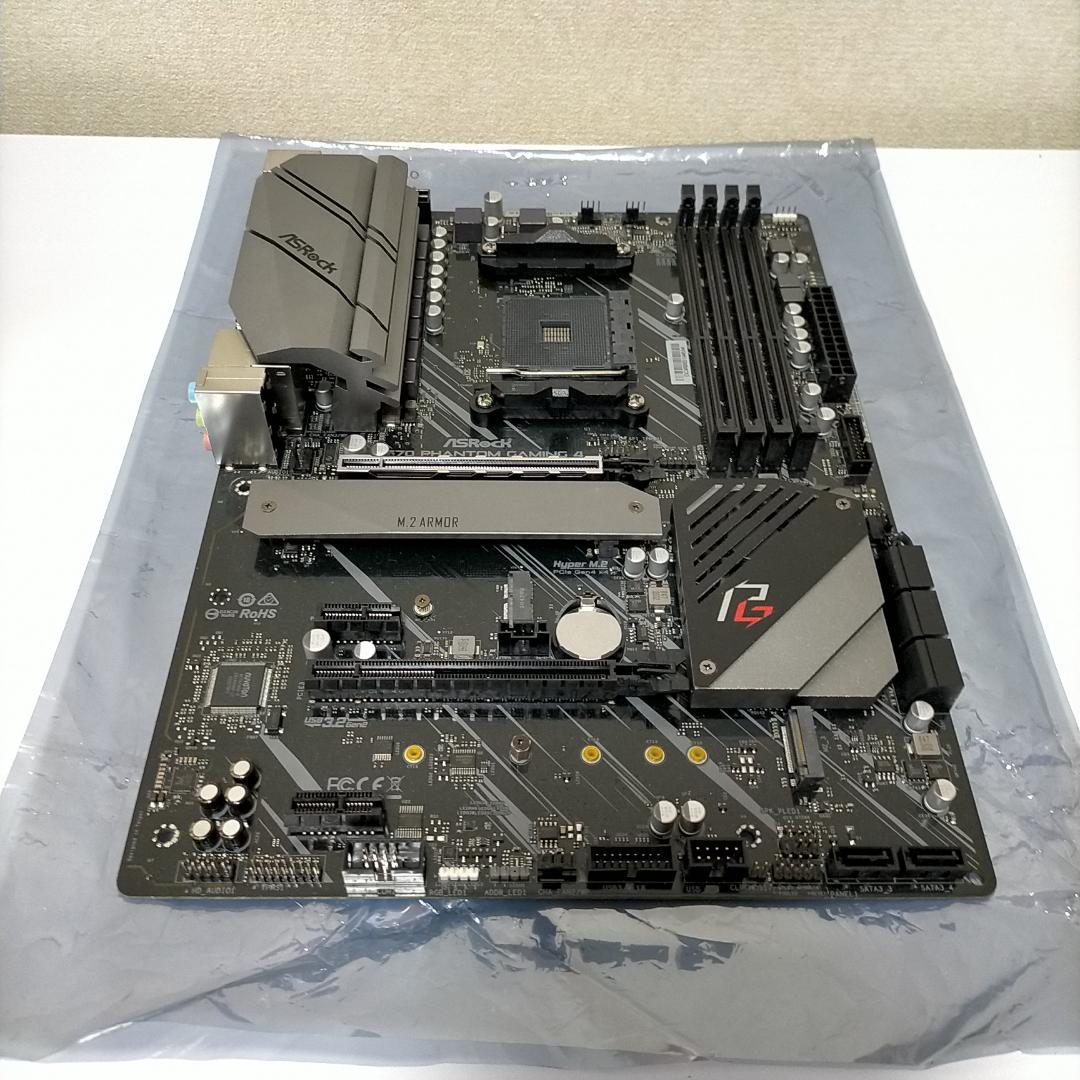 【正常動作品】マザーボード X570 Phantom Gaming 4 AM4