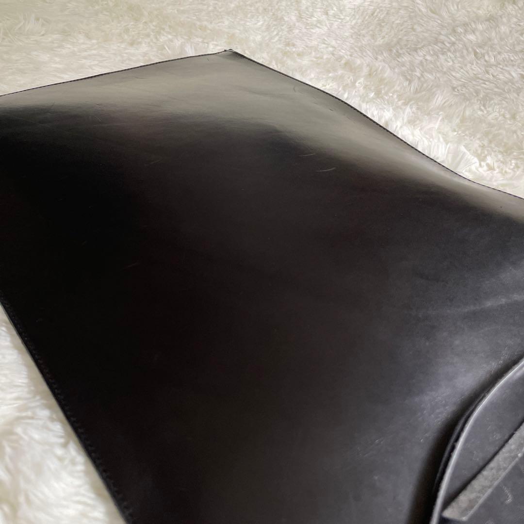 レア　HYKE×CHACOLI フラットポーチ　ラージ　上質　レザー＆キーケース