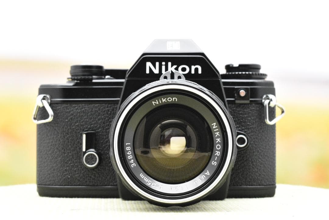 【美品整備済】 ニコン Nikon EM + 35mm F2.8 (Ai改)