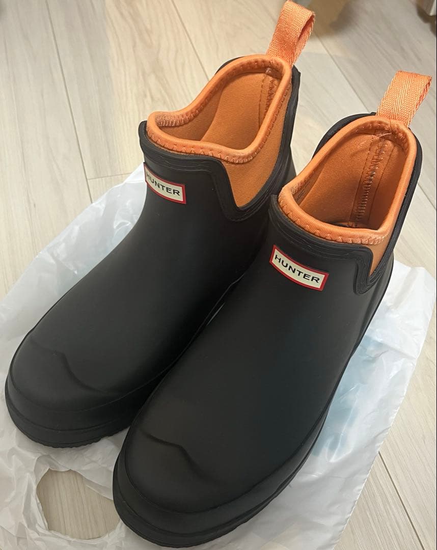 【美品】ハンターレインブーツ ショートWFS3020RMA