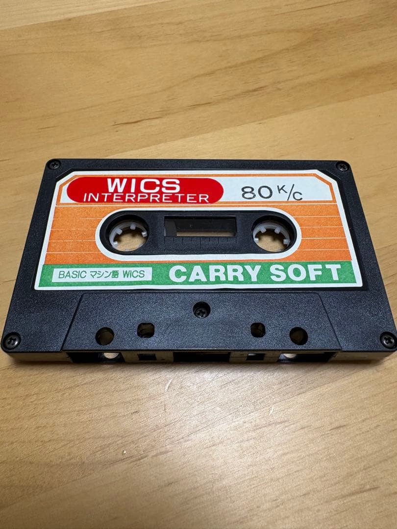 WICS INTERPRETER 80K/c カセット