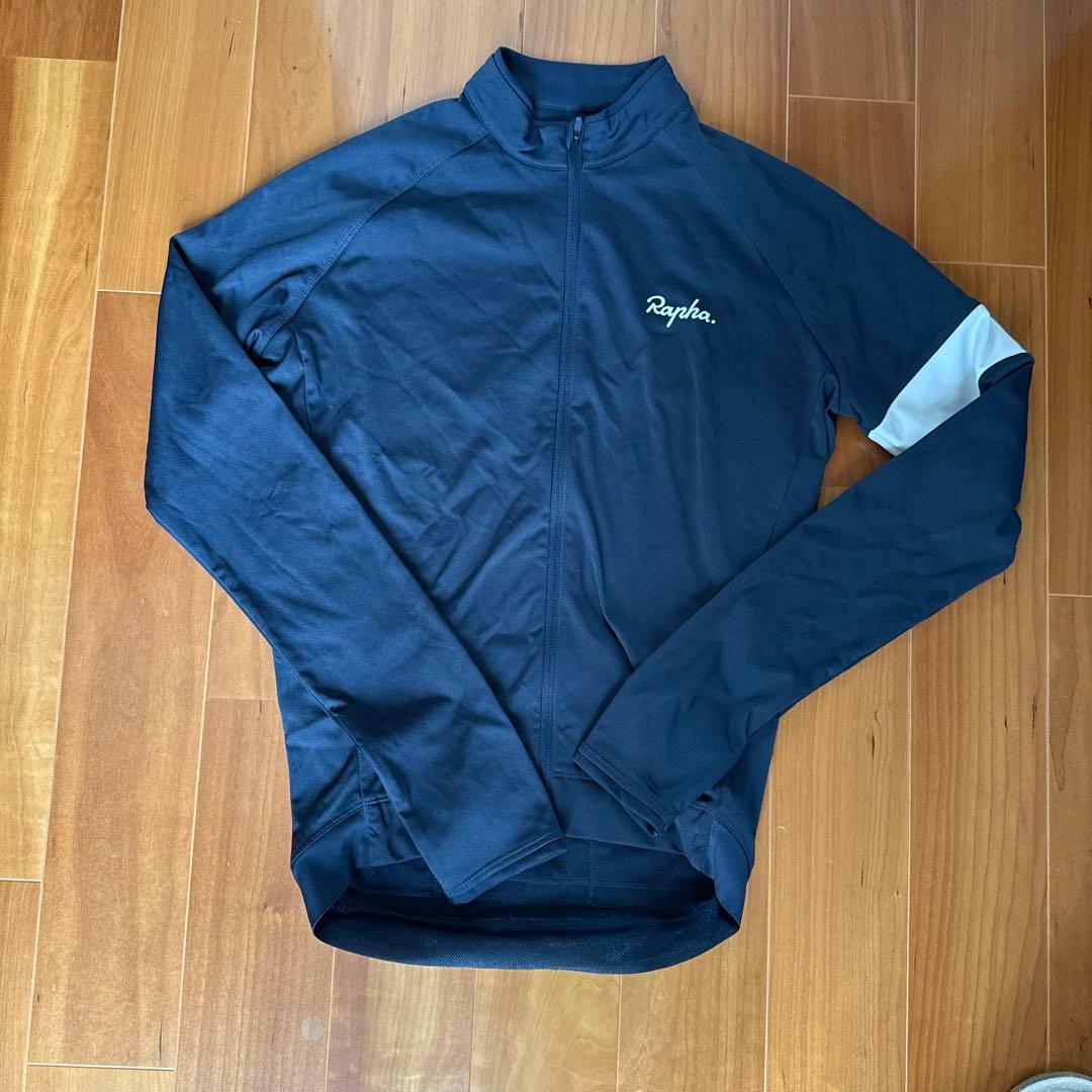 Rapha ネイビー サイクルジャージ 長袖