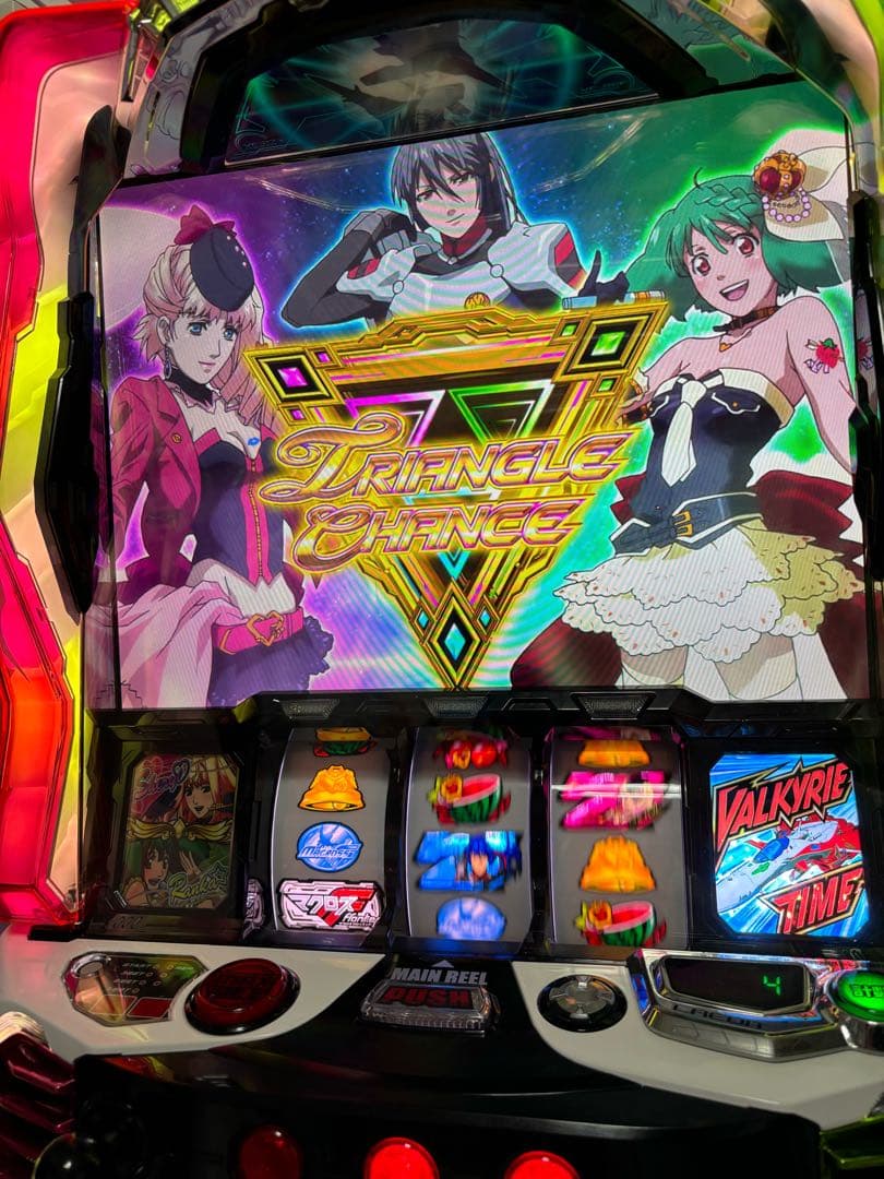 パチスロ実機 マクロスフロンティア4 イヤホンコンバータ付き