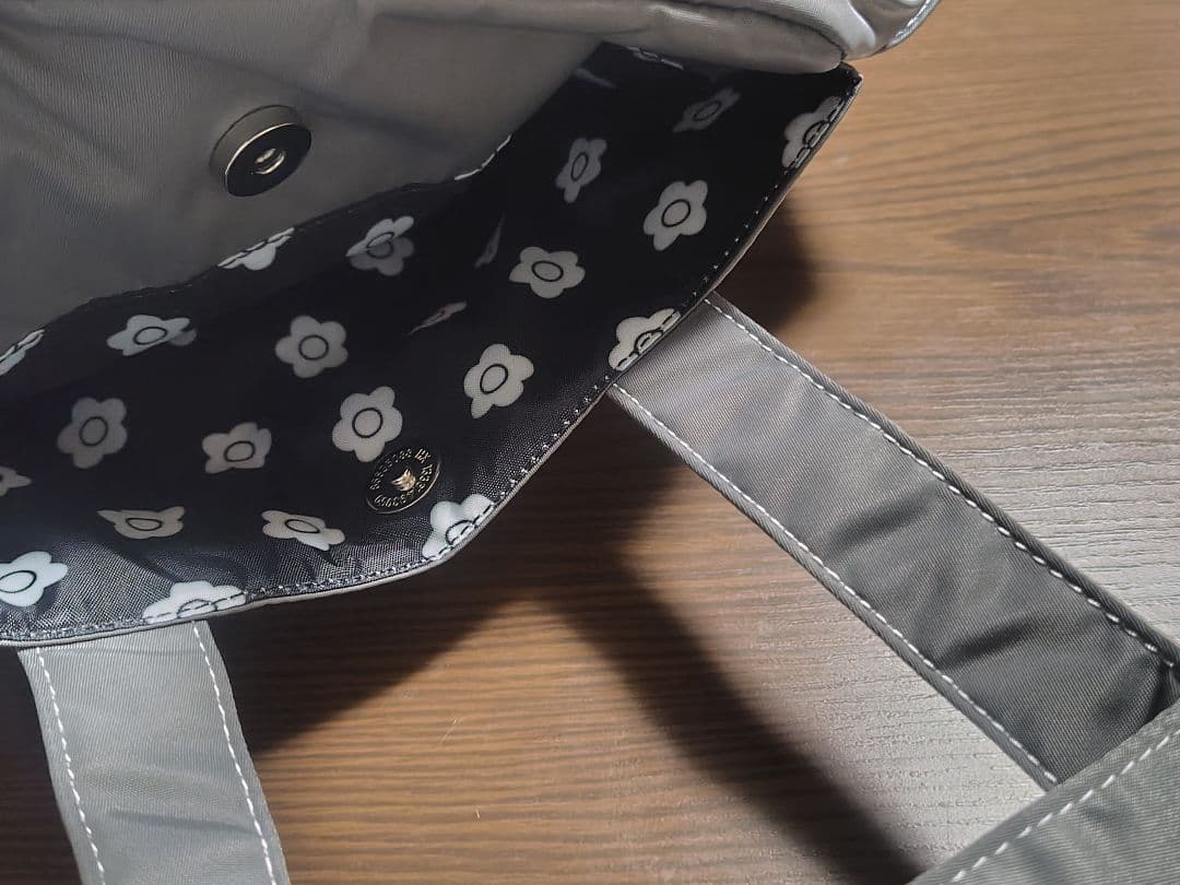 【新品・タグ付き】ナイロンデイジーステッチショルダーバック