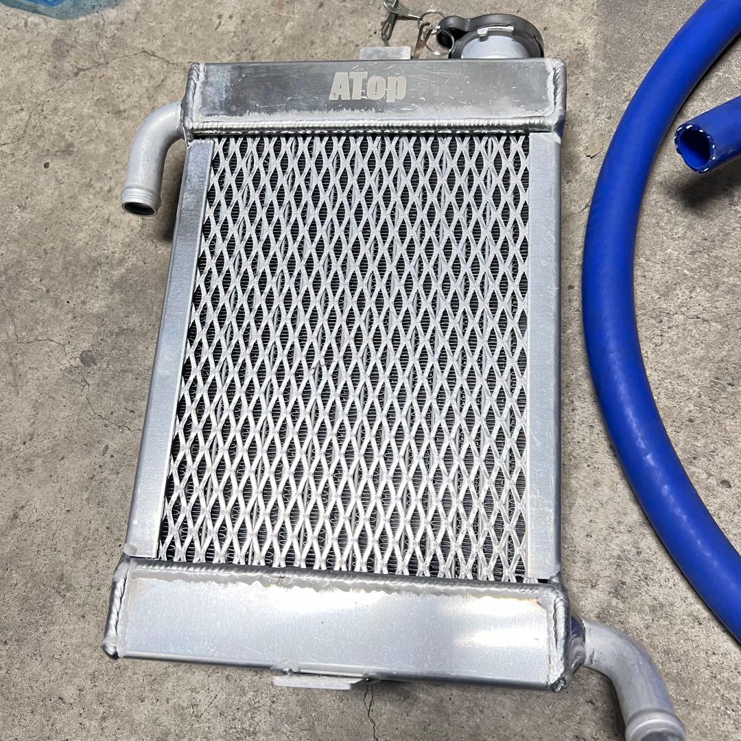 ATop ラジエーター 電動ポンプセット アルミ