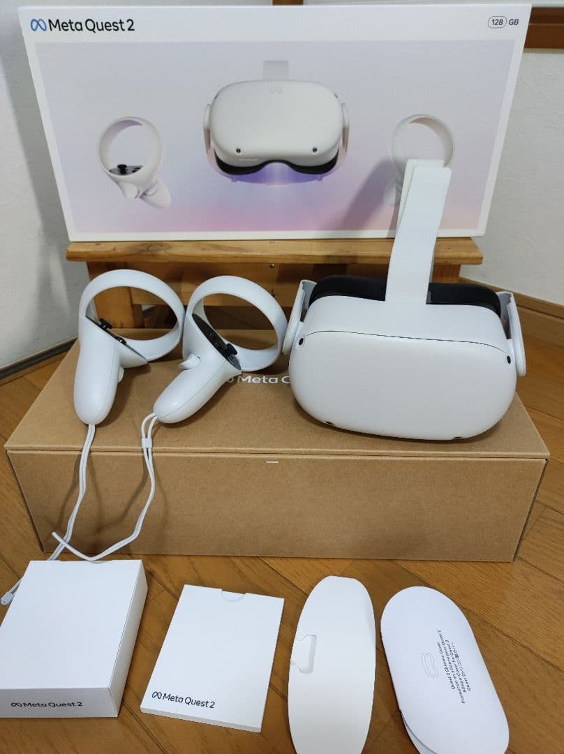 【動作確認済み】 Quest 2 128GB VRヘッドセット