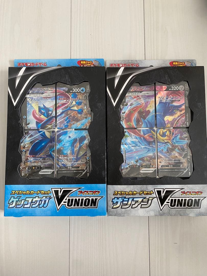 絶版　新品未開封　パック付き　ポケモンカード　V-union セット