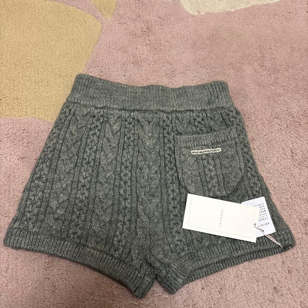 パンツ ANDMARY Mary knit pants