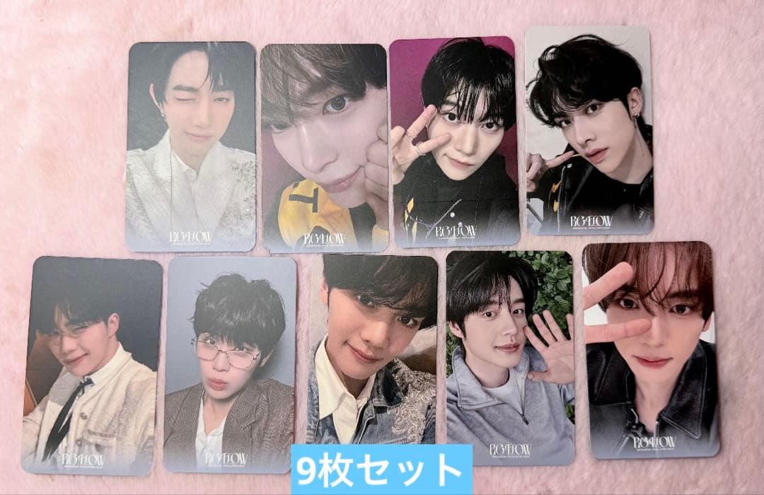 ZB1 RE-FLOW ビルコラボ数量限定 トレカ 9枚セット