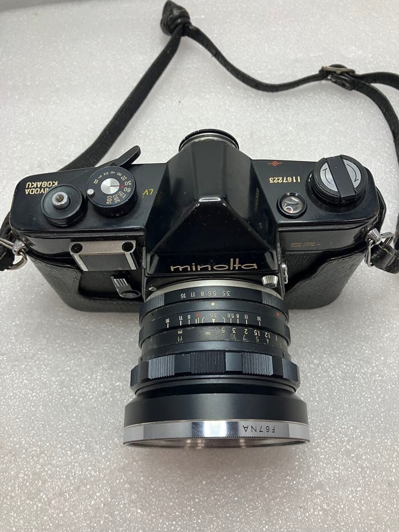 A21)ミノルタ SR-1 W.ROKKOR-SG 1:3.5 F=28mm