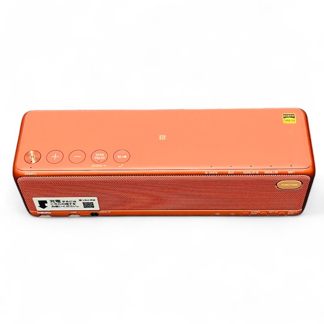 ワイヤレスポータブルスピーカー ハイレゾ、スピーカー付き SRS-HG10