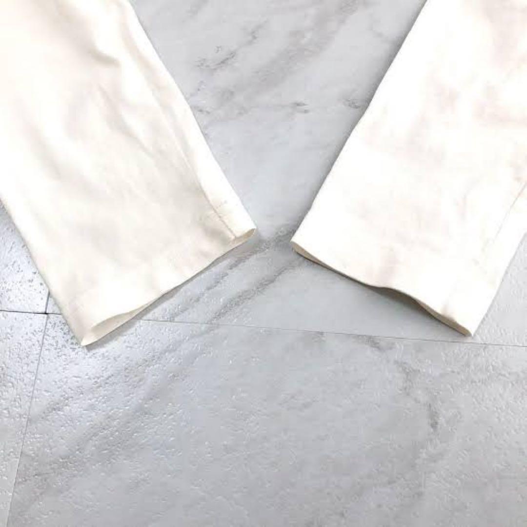 MONCLER 長袖Tシャツ 3D ロゴ ホワイト ロンT 152cm