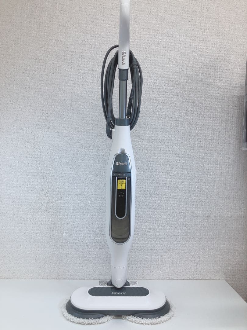 ★シャーク STEAM & SCRUB S7001JWH 回転スチームモップ