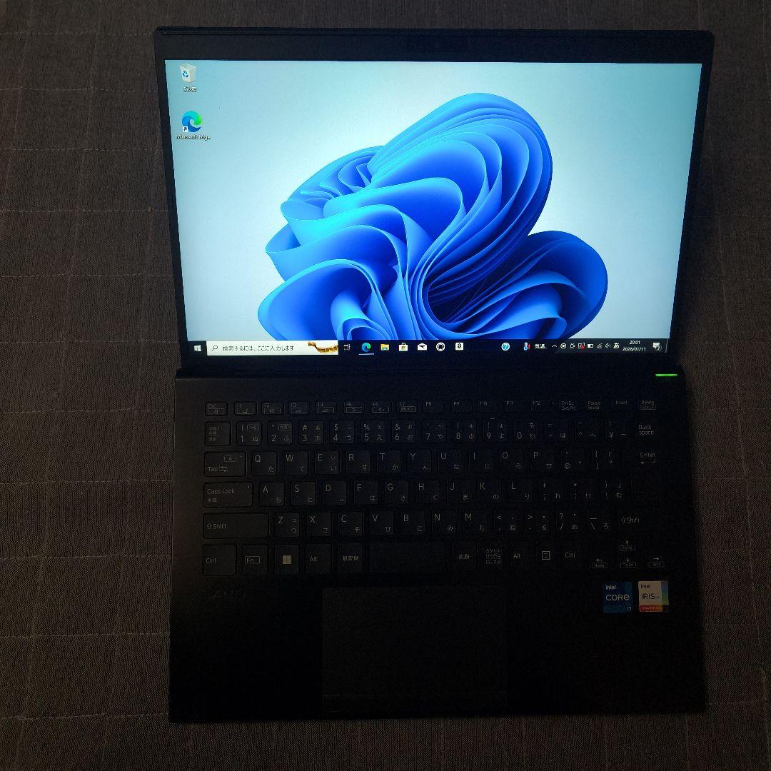 日本製 VAIO 高級感 美品 超軽量 驚速12世代i7 16GB 512GB