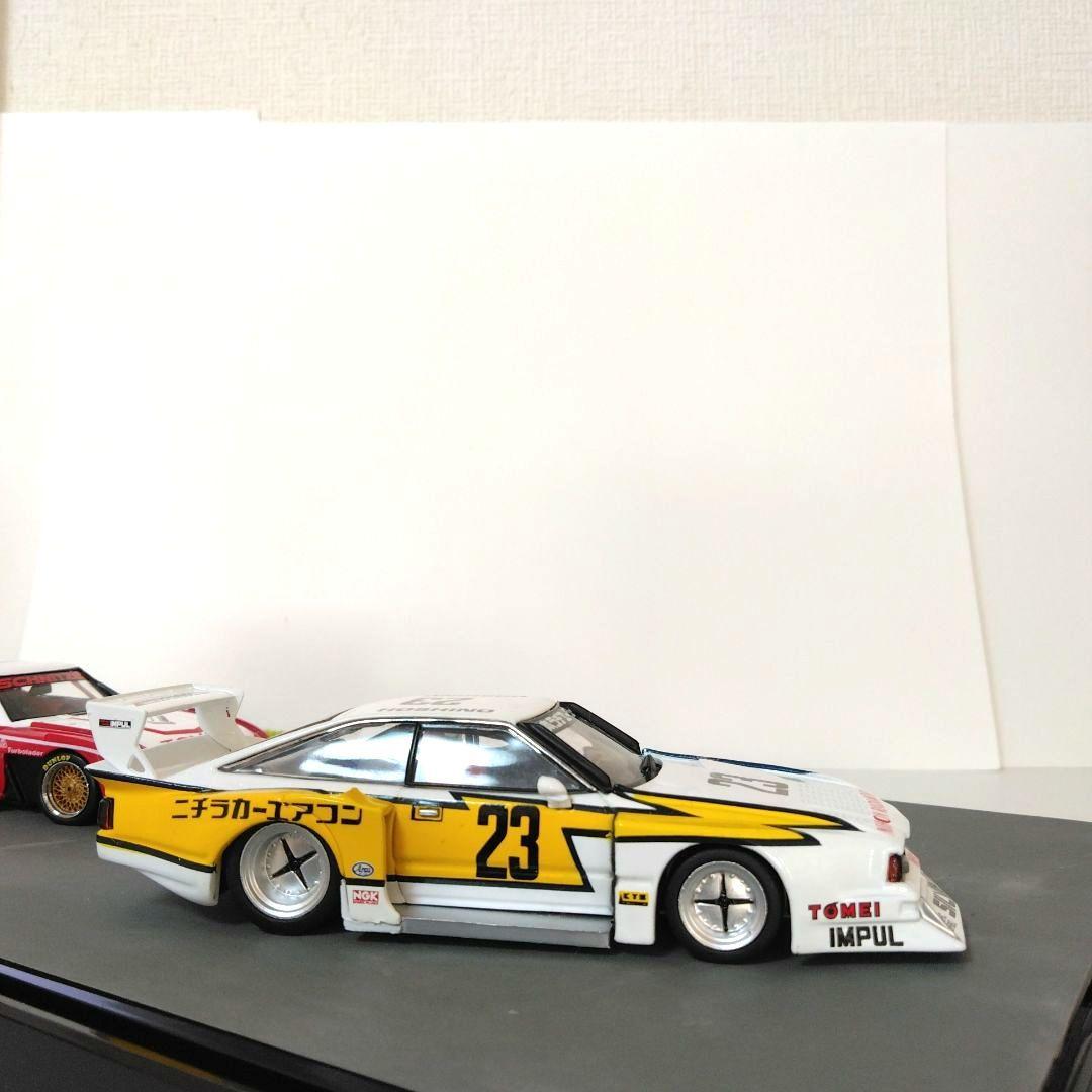 EBBRO 1/43 日産シルビア & トヨタセリカGr5 ミニカー