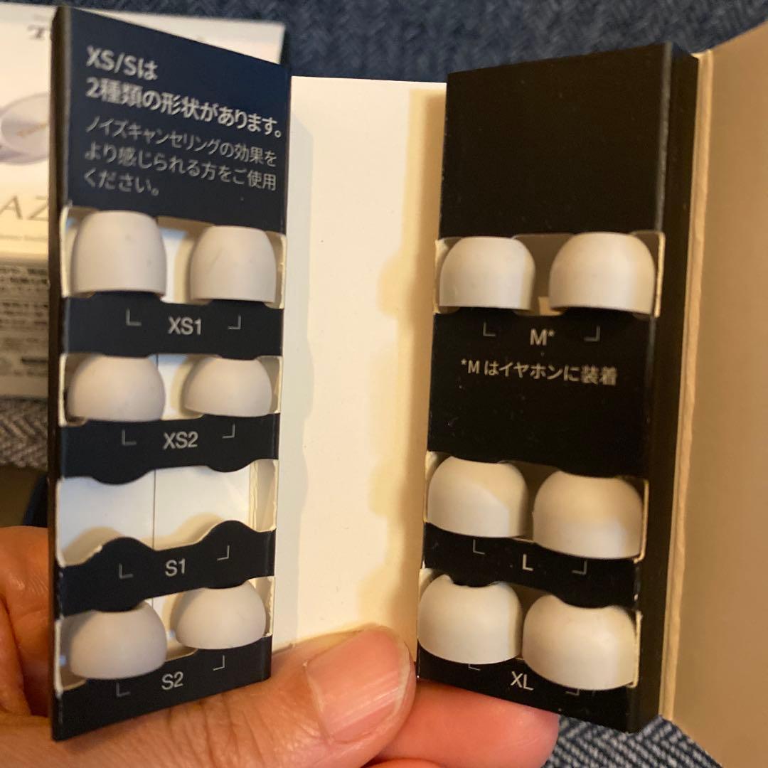 【箱、シリコンカバー付き】Technics AZ80 ワイヤレスイヤホン【美品】