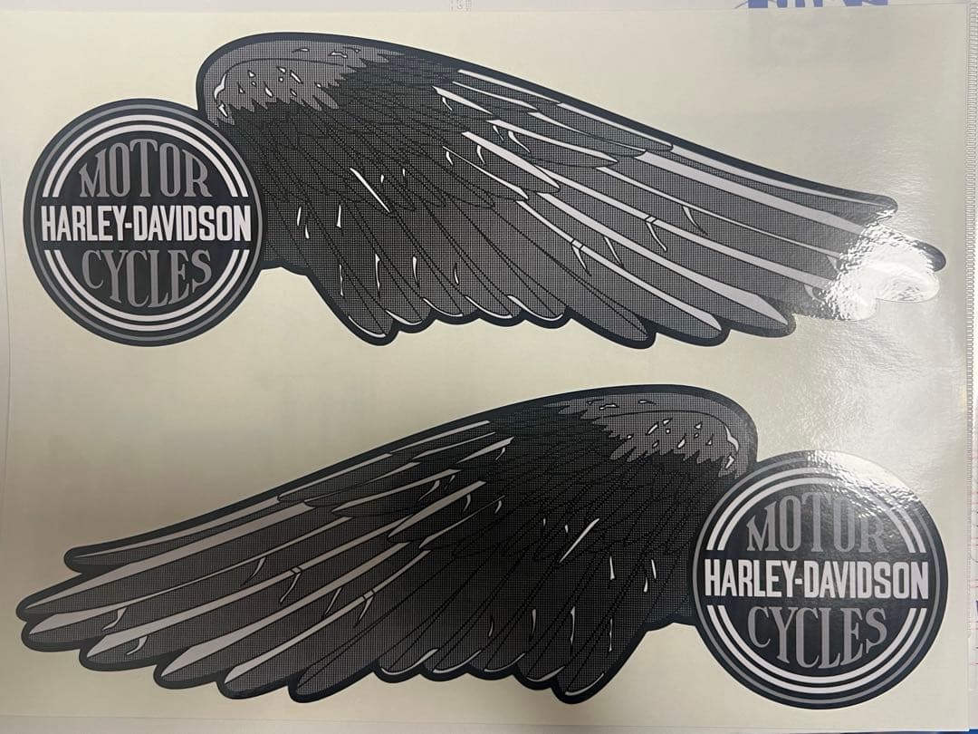 【激レア新品】レプリカタンクデカールハーレーウィング ステッカーカスタム