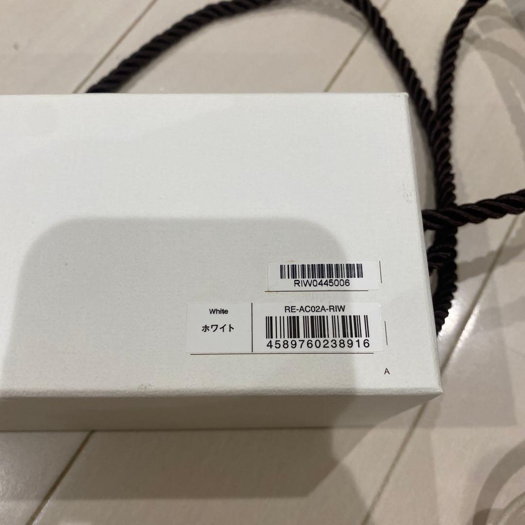 リファRefa正規品ストレートアイロン中古動作品ホワイトカラーギャランティ有り