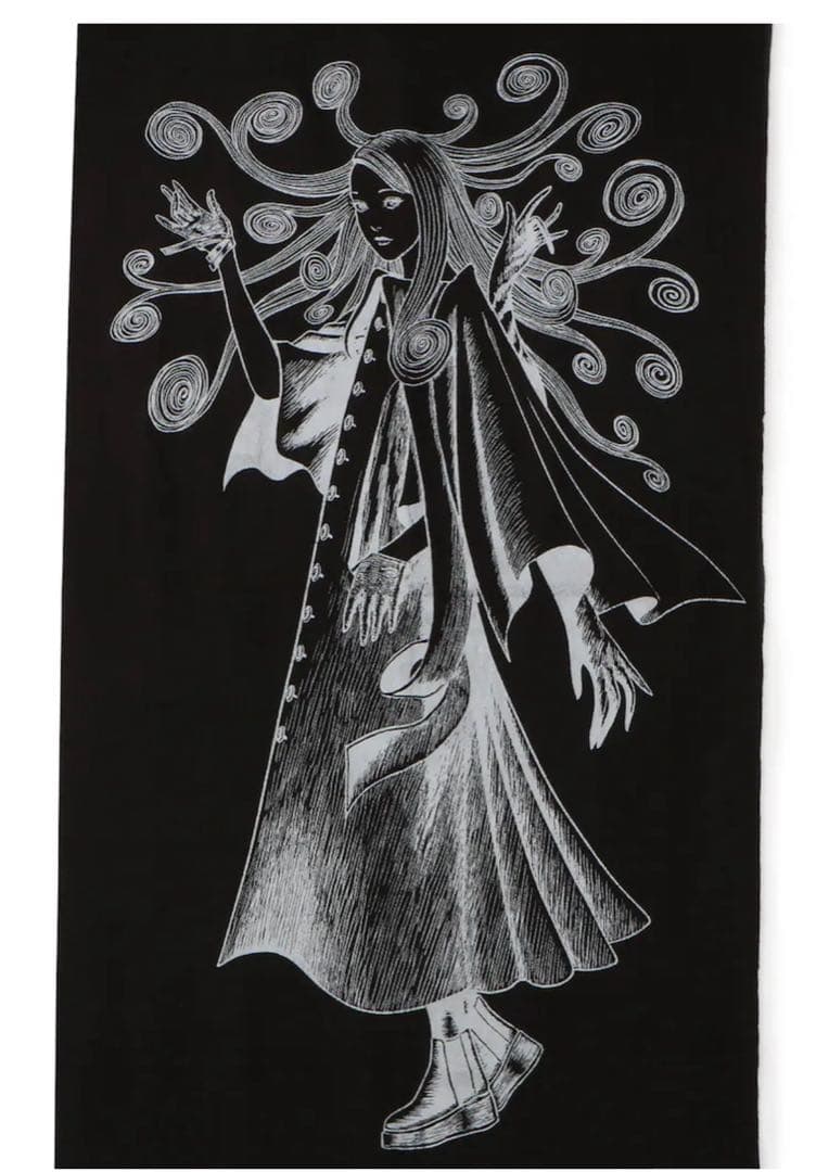 yohji yamamotoS′YTE & 伊藤潤二ストール