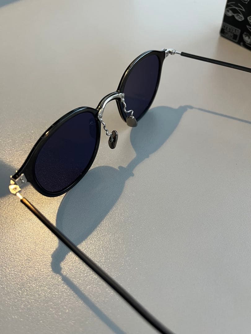 美品　EYEVAN7285 768 ブルーレンズ　サングラス