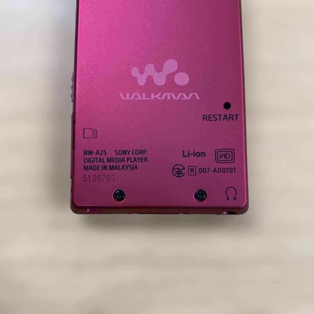 SONY WALKMAN NW-A25 16GB ピンク