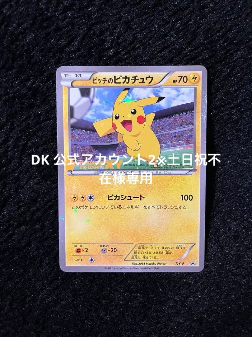 XY-P ピッチのピカチュウ_Jリーグ「ファミリー Joinデイズ」 笑顔版