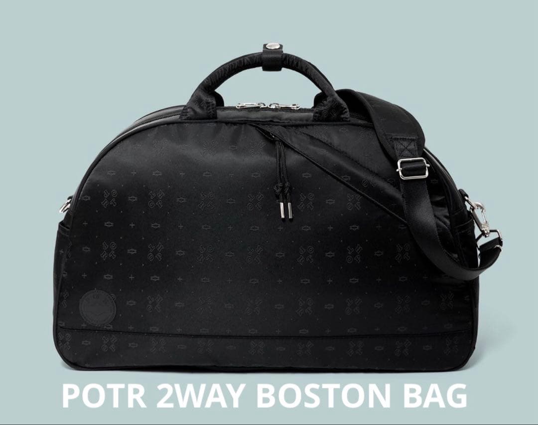 バッグ POTR/ MONOGRAM 2WAY BOSTON BAG