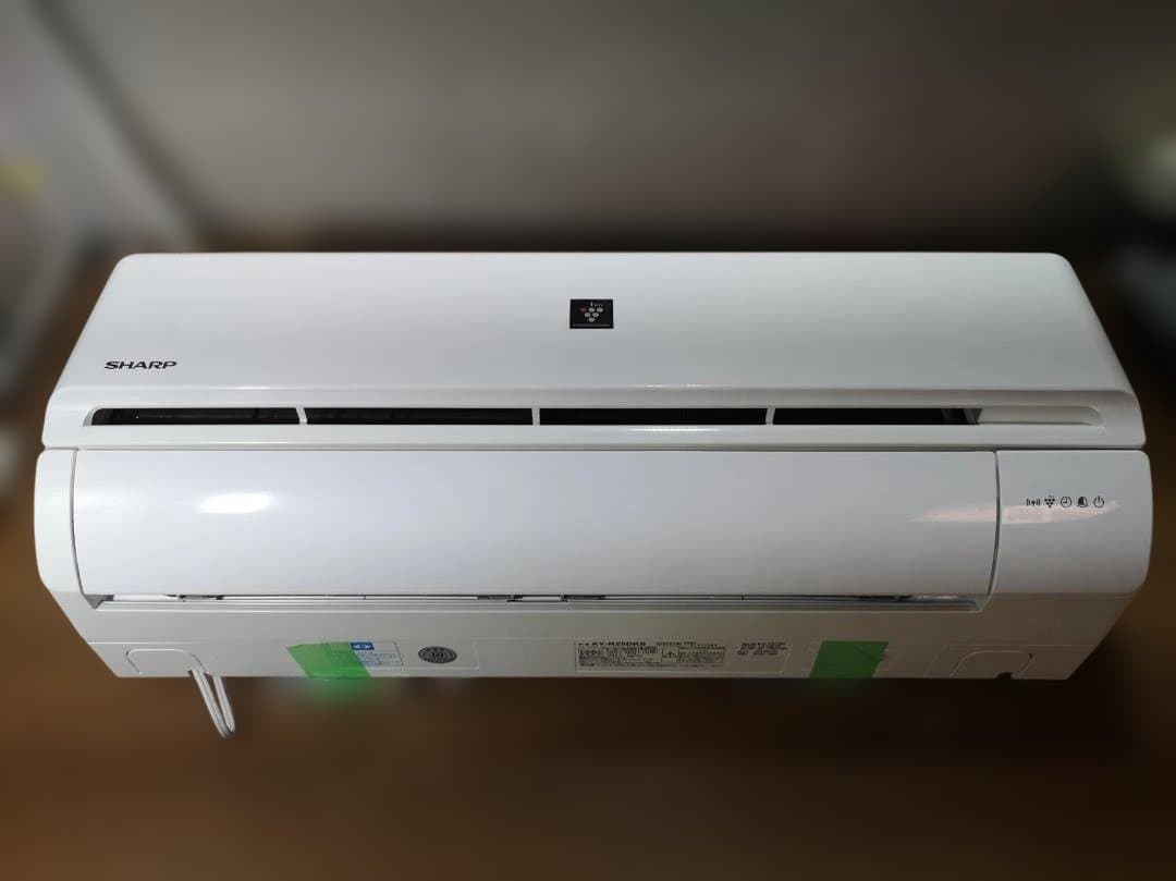 神奈川県内は無料工事、配送付き、室外機セット)シャープ8畳 2023年式 保証あ