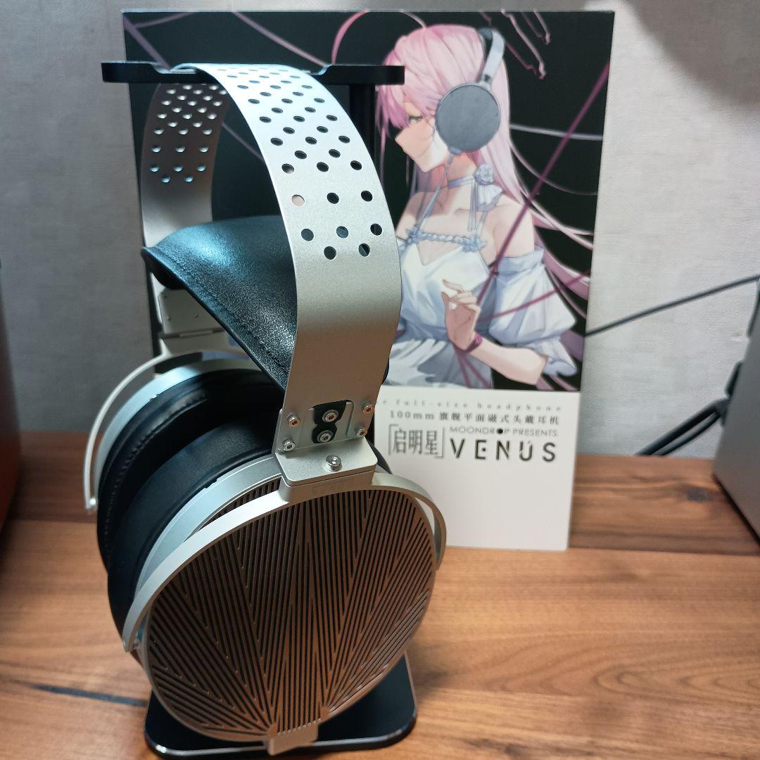 ね*む様 水月雨MOONDROP Venus 平面磁界駆動型ヘッドホン