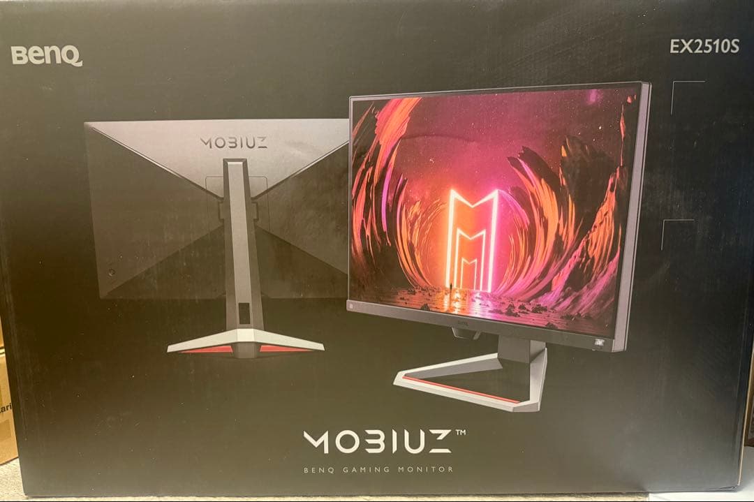 【新品】BenQ MOBIUZ ゲーミングモニター EX2510S-JP