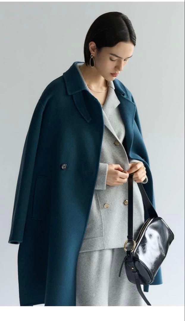 極美品⭐︎23区☆MANTECO pure リバーコート　サイズ38 2024AW