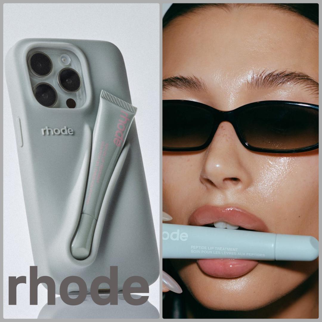 新品 Rhode iPhone15proケース&リップ セット